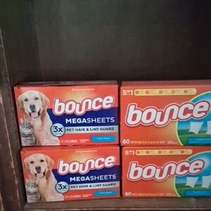 Bounce MegaSheets Pet Hair & Lint Guard